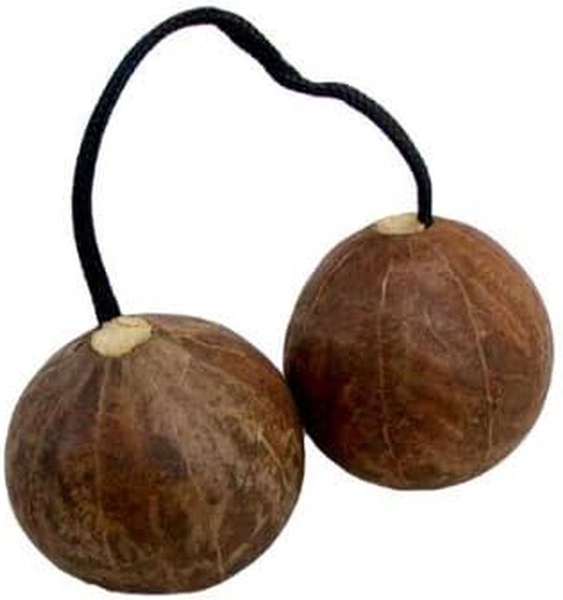 Aslatua Kalebas Shaker - Afrikaanse Rammelaar Kashaka - Muziek Maken - Handgemaakt Instrument - 7 inch - Natuurlijk