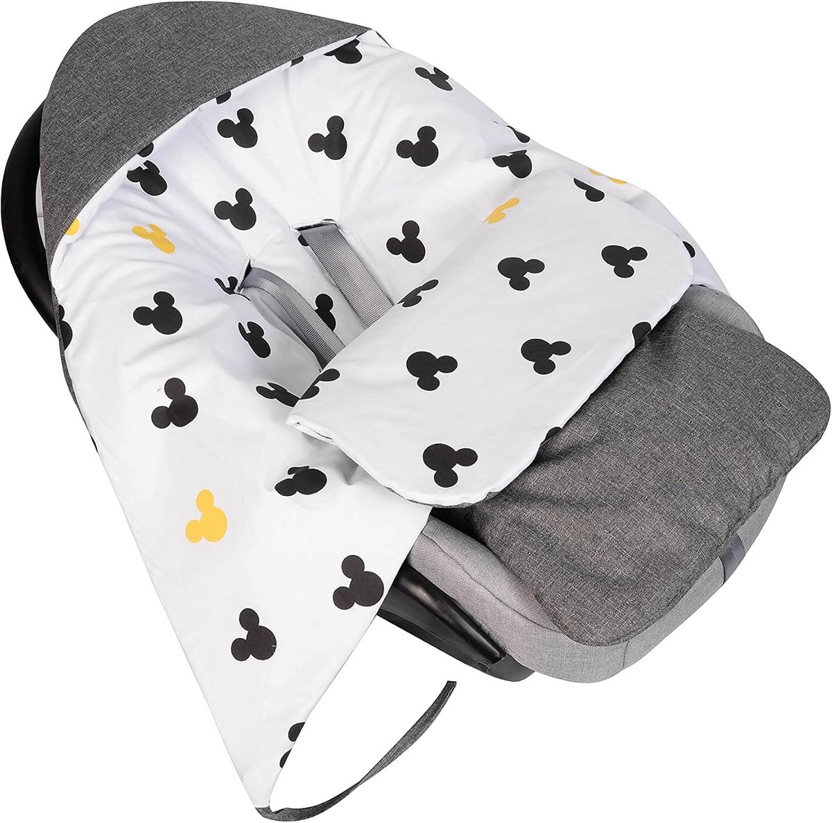 Babydeken - Warm en comfortabel - 100% katoen binnenin - Geschikt voor autostoelen en kinderwagens - SnelShoppen