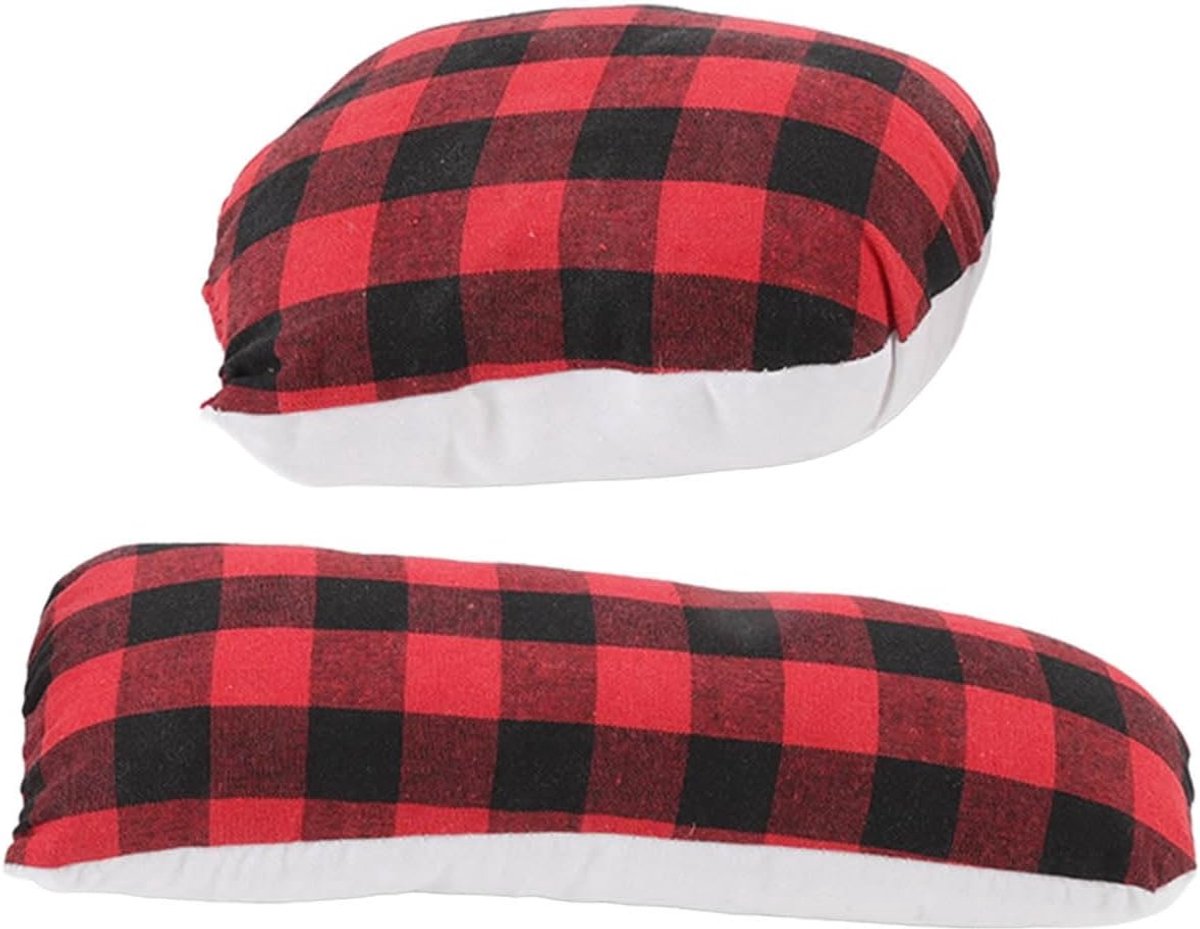 2 Stuks Tailor Ham, 2 Stuk Strijkpad Set Schouder en Mouw Naad Roll Set Kleermakers Kleding Rippers Naaien Naald Houder Care Dressmaking Mouw Doek Drukken Gereedschap voor Strijken