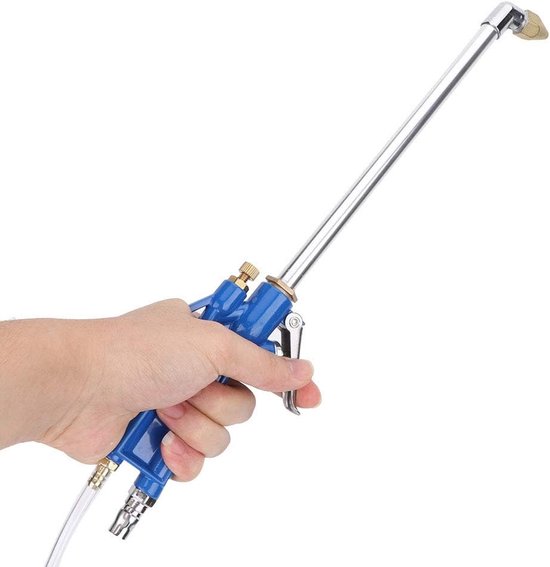 Motorreinigingspistool, met 1,2 m slang Motorolie pneumatisch gereedschap 40 cm reinigingspistool Motoroliereinigingspistool, voor de industrie — afbeelding 4