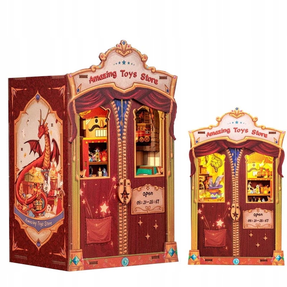Boek Nook Hokus Pokus Miniatuur Huisje - Knutselpakket met LED