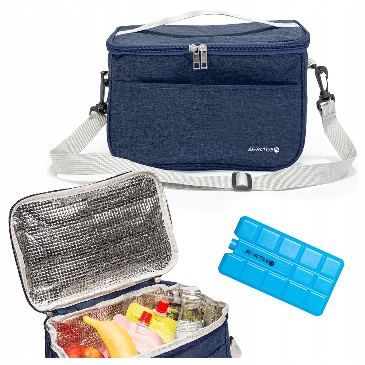 Grote Thermos Lunchtas met Koel-element - Ideaal voor Reizen