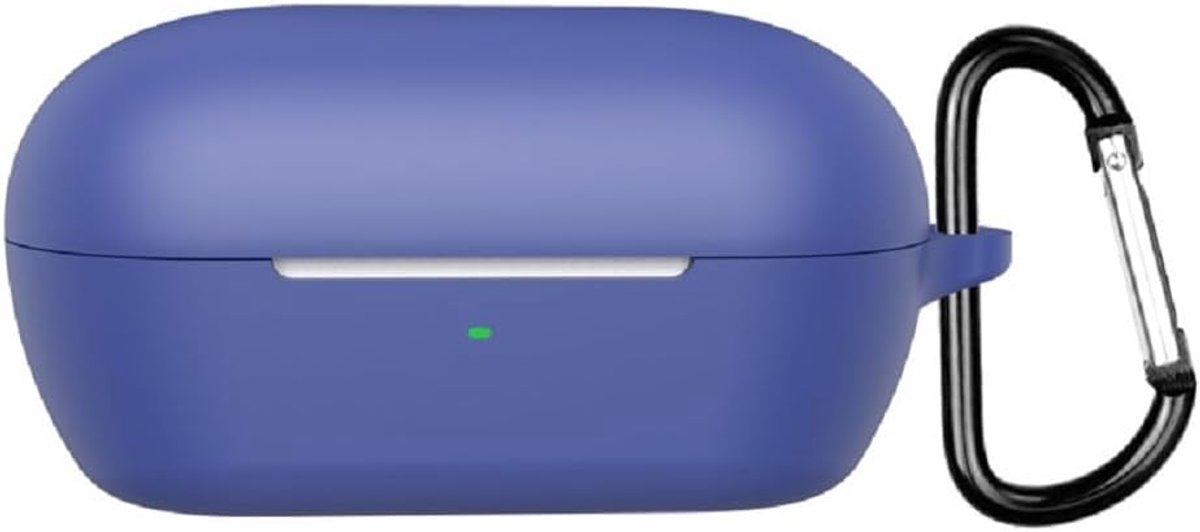Hoes voor Sony WF-C710N - Schokbestendige siliconen hoes - Voorzien van zichtbare LED - Perfecte pasvorm - ShopVlot