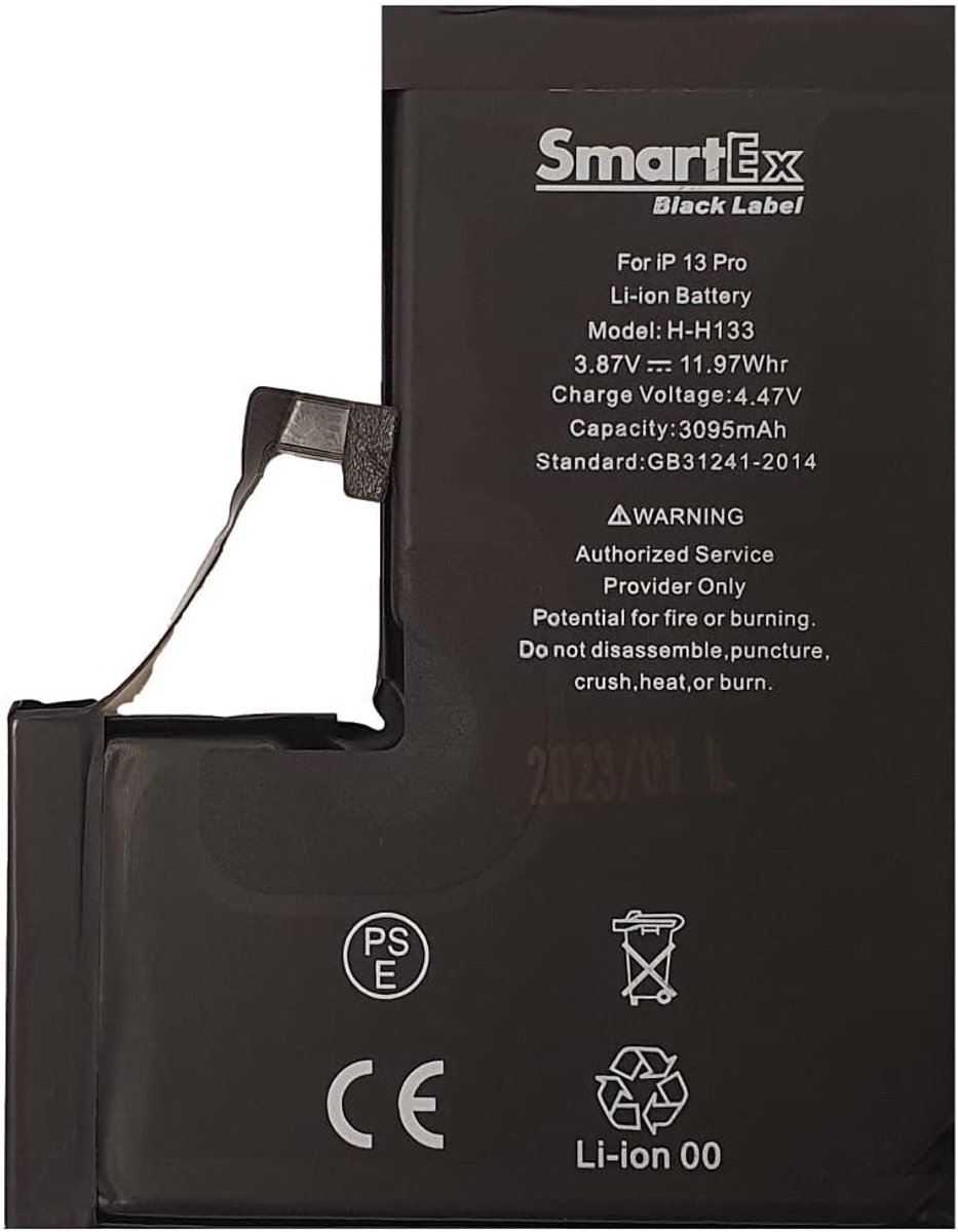 Batterij voor iPhone 13 Pro - 3095 mAh - Hoogwaardige kwaliteit - 2 jaar garantie - ShopVlot