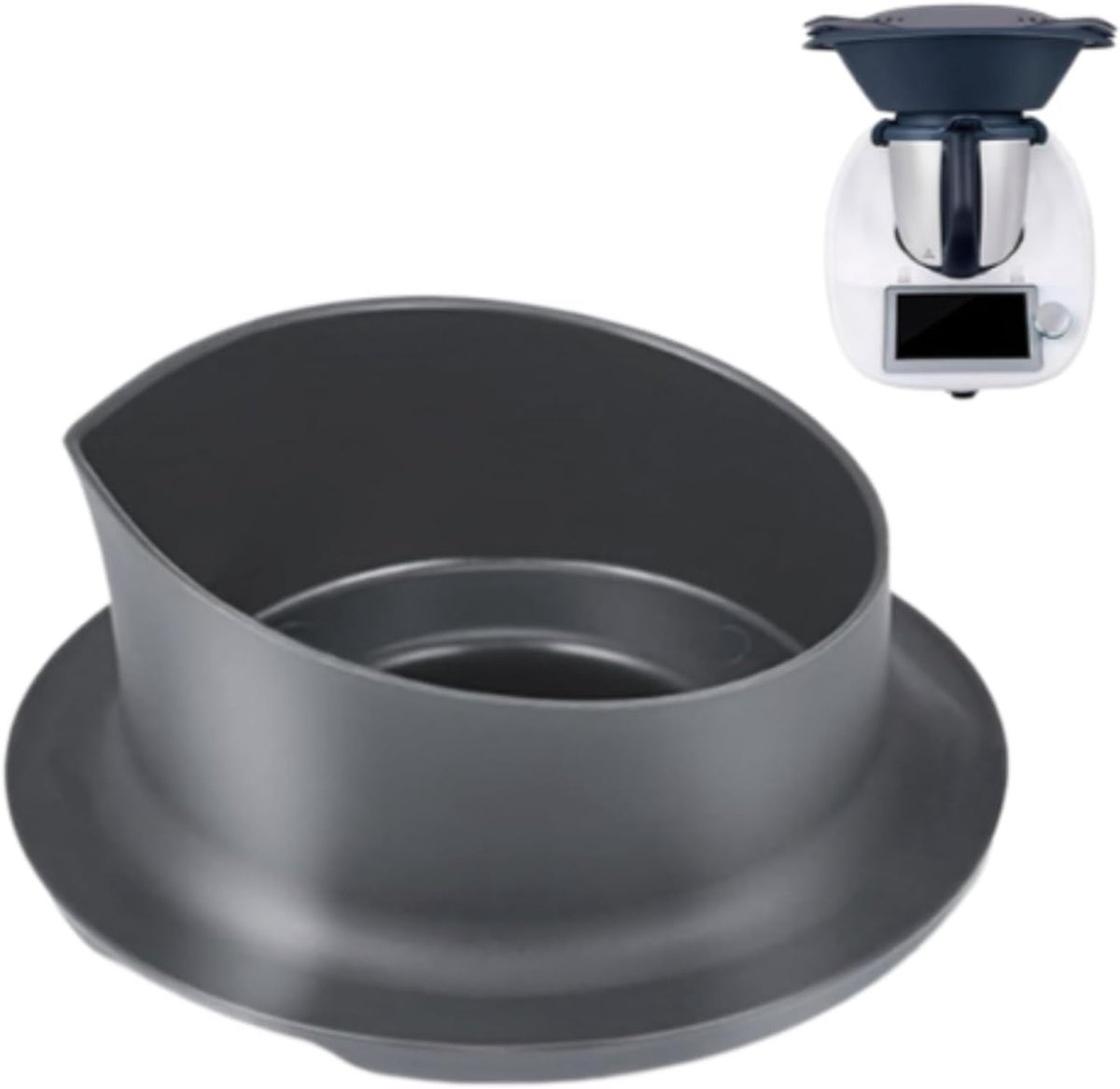 Maatbeker met deksel en meetfunctie - 250 ml - BPA-vrij en duurzaam - Geschikt voor Thermomix - ShopVlot