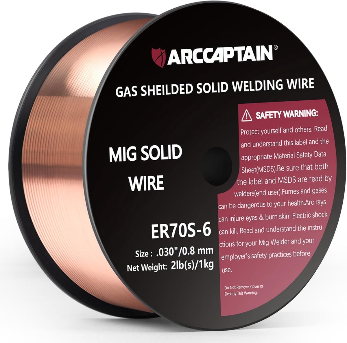 MIG lasdraad 0.8 mm - ER70S-6 - 1 kg - TÜV goedgekeurd - optimale lasprestaties - ShopVlot