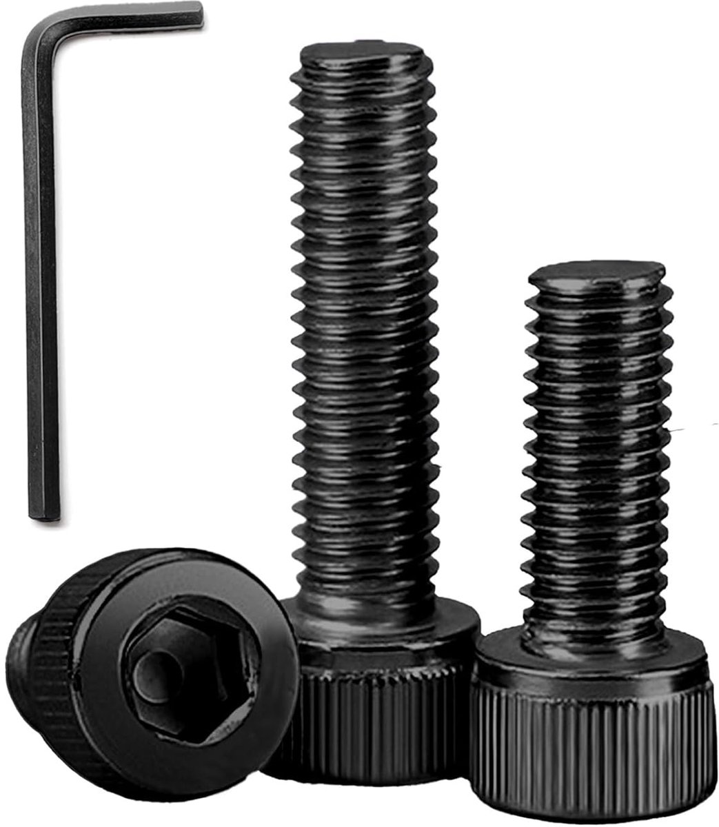 20 Stuks M4x20mm Cilinderkopschroeven met Binnenzeskant,Zwart | Roestvrij Staal 304 A2 V2A,Volledige Schroefdraad,Cilinderkop,voor Modelbouw,Elektronica,Meubelmontage,Mechanische en DIY