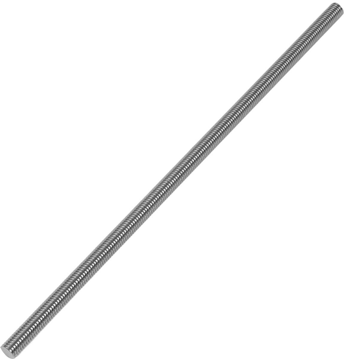 Schroefdraadstang M12 - 1,75 x 250 mm, volledige schroefdraad van roestvrij staal 304, corrosiebestendig, voor meubels, machinebouw, doe-het-zelfprojecten (1 stuk)