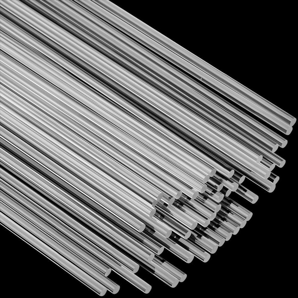 100 stuks transparante acrylstaven, ronde acrylstaven, 0,11 inch diameter, transparant, zuil, taartplaat, stevige staaf, taartaccessoires, model party, plan