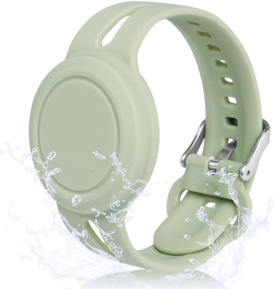Waterdichte armband voor kinderen, verborgen houder voor Apple Air Tag, volledige bescherming van siliconen AirTag, hoes voor kleine kinderen, anti-verlies, GPS-tracking, AirTag-beschermhoes