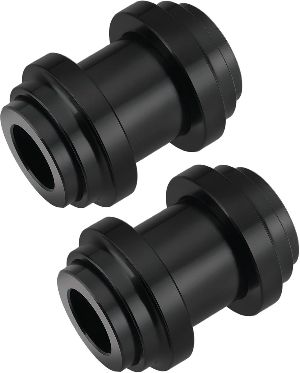 Store 2 stks Fiets Achter Shock Bushing Bushes Hardware Aluminiumlegering Achter Shock Montage Hardware Compatibel met Fox Compatibel met Rockshox