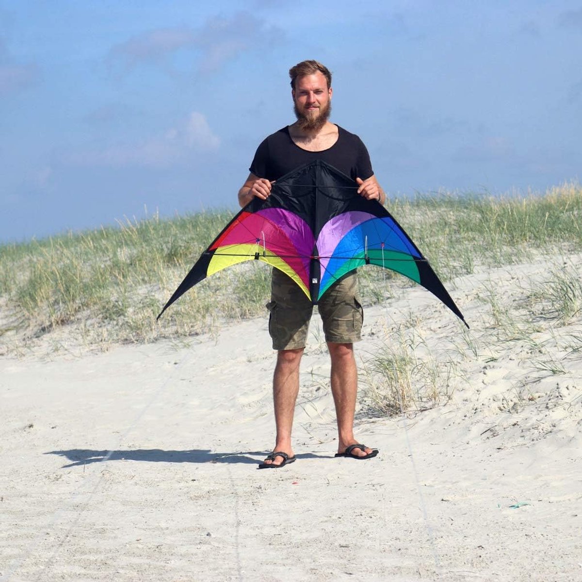 Vlieger Kinderen - Flip Rainbow - Eenvoudig in gebruik - Ideaal voor beginners - SnelShoppen