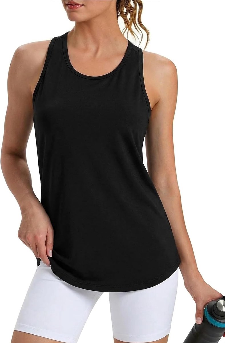 Tank Tops voor Vrouwen Mesh Terug Mouwloos Gym Sport Vest | Sneldrogend, vochtafvoerend, ademend, gebogen zoom, lichtgewicht stretch, fitness, training, hardlopen, joggen, wandelen