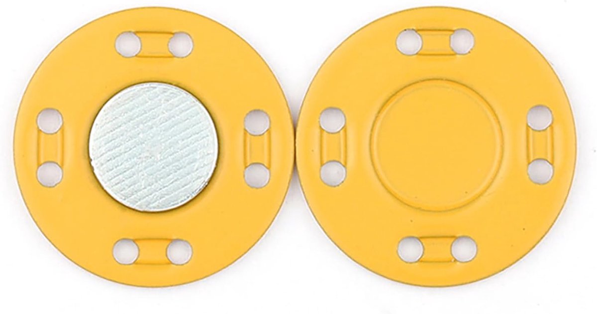 Knopen naai benodigdheden magnetische metalen gesp 3 paar onzichtbare drukknoop sluiting voor kleding jas handgemaakt DIY accessoire