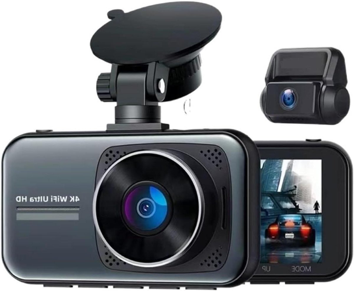 Dashcam Auto - Autocamera DVR - Veilig Rijden - 24 Uur Parkeerbewaking - 128GB - Zwart