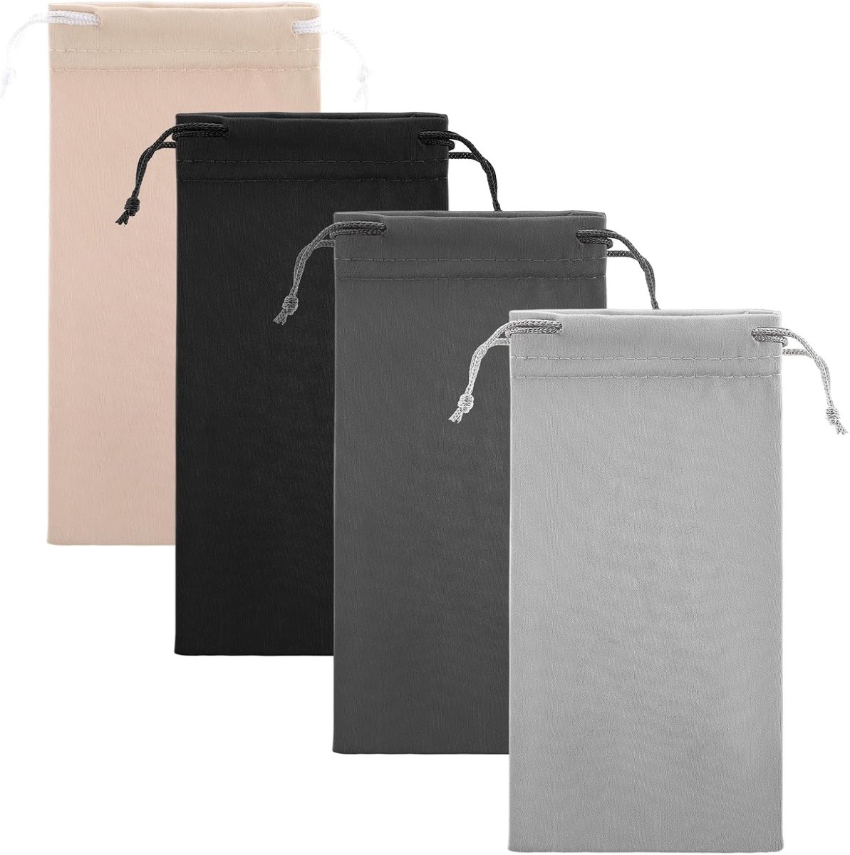 Zonnebril pouch 2.7 x 3.5" - microfiber - zachte tas - bescherm je zonnebril - SnelShoppen