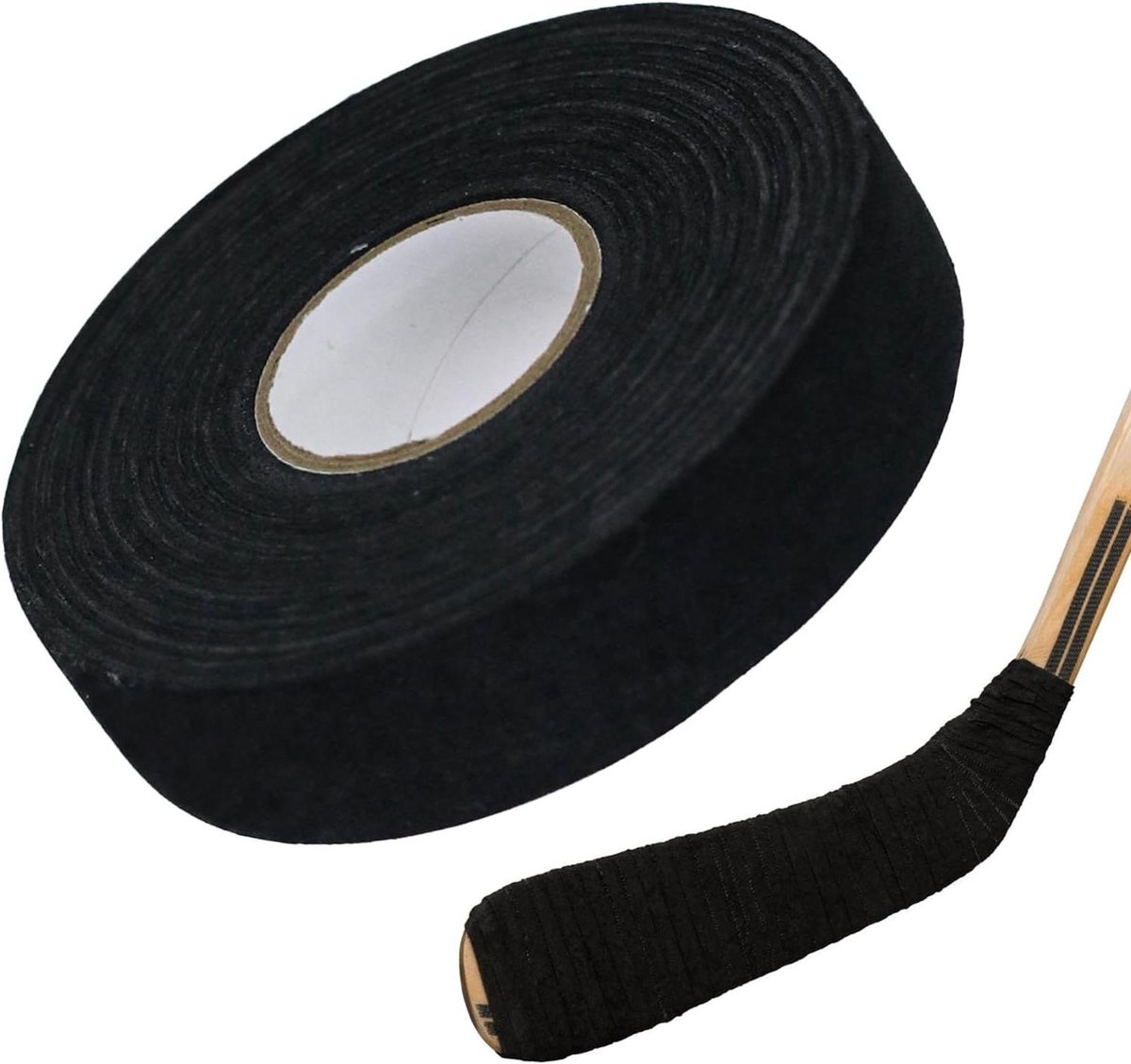 Rackettape - Gripband Tape - Sport Grip Verbeteren - Antislip Waterdicht - 25 meter rol - Zwart