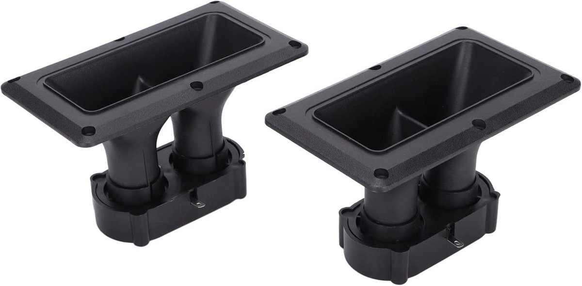 Tweeter 75-150 Watt Dual Drive Keramische Hoge Gevoeligheid Piëzo-elektrische Luidspreker Hoorn, 2 Stuk