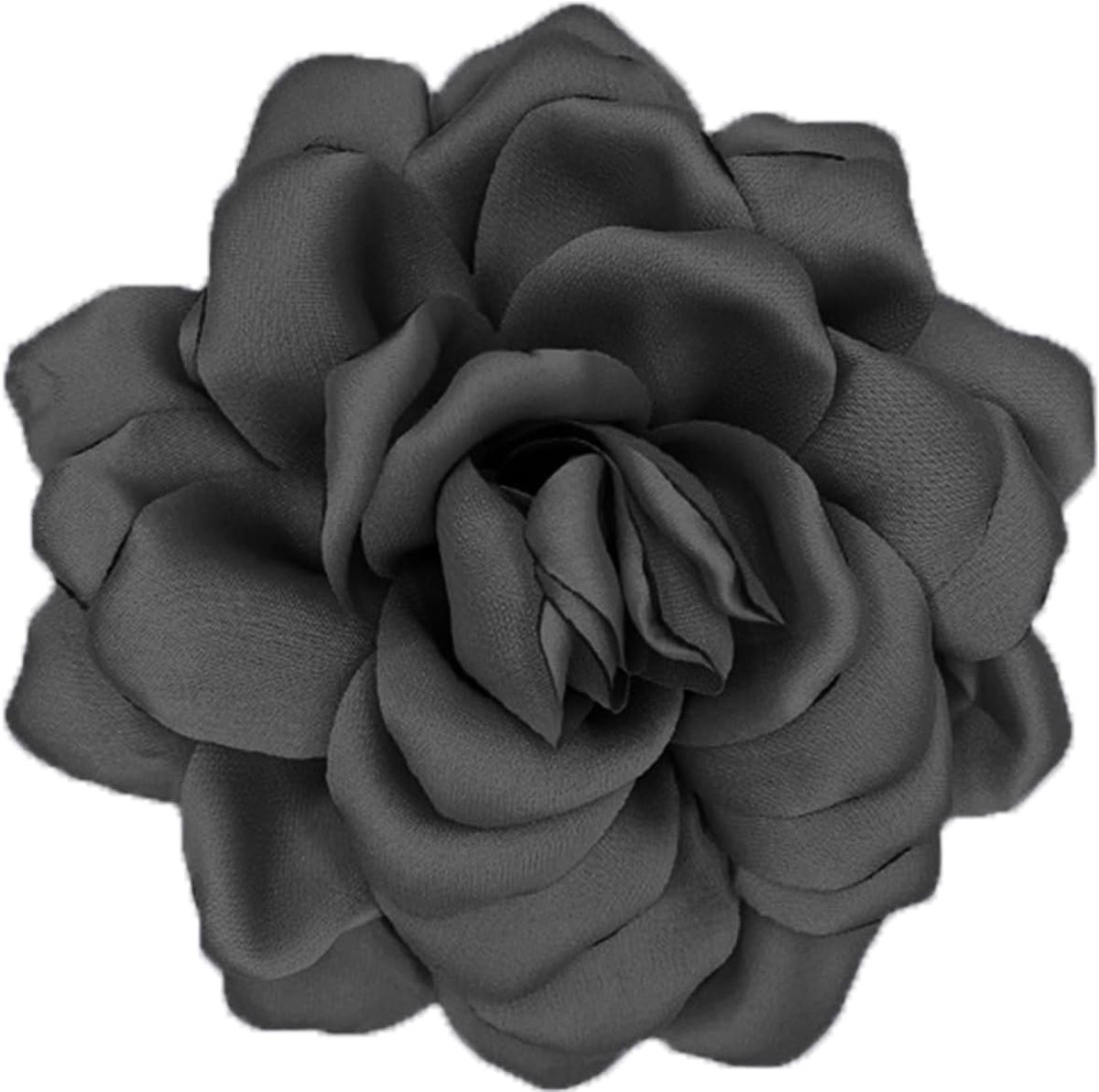 Grote roos broche, elegante rozen haarclip, bloemenbroches voor dames, bruiloft, feest, dans, dagelijks gebruik