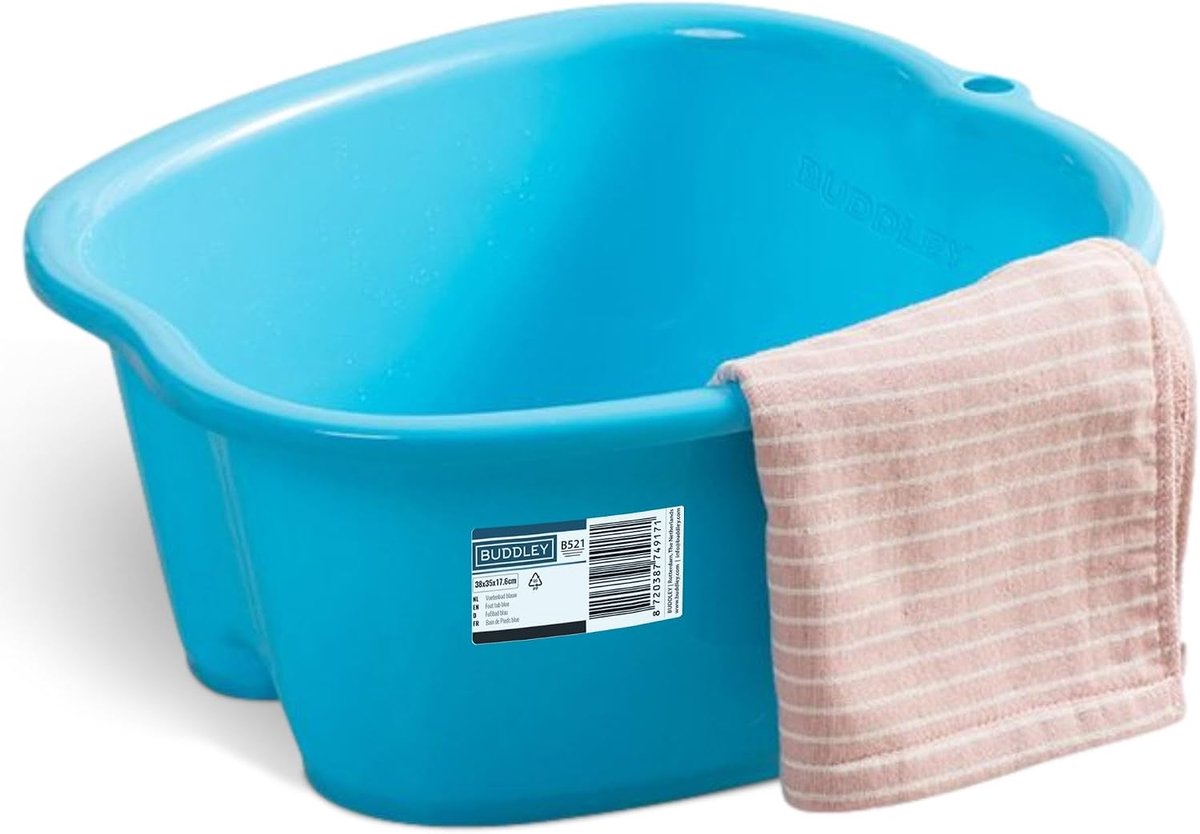 Voetenbad - Ruime capaciteit - Plastic - Ideaal voor ontspanning thuis - SnelShoppen