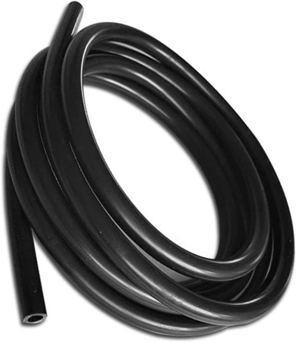 Siliconen Turbo Slang 3mm - Zwart - Hoge kwaliteit - Ideaal voor vacuüm toepassingen - ShopVlot