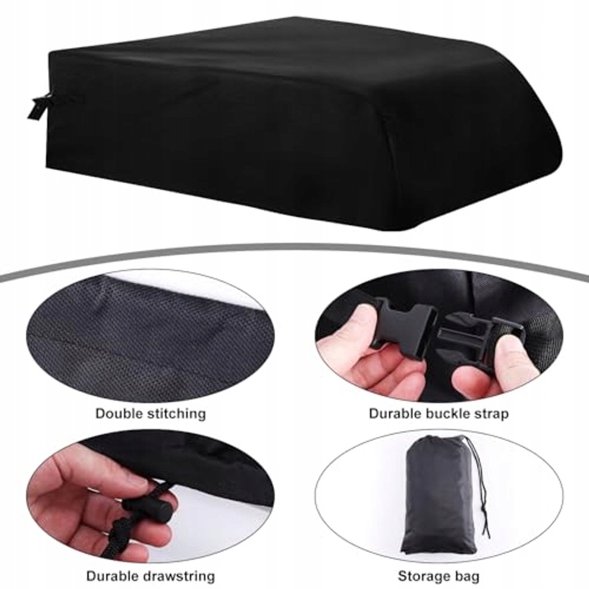 Merkloze Camper Airconditioner Cover - Duurzaam en Veelzijdig