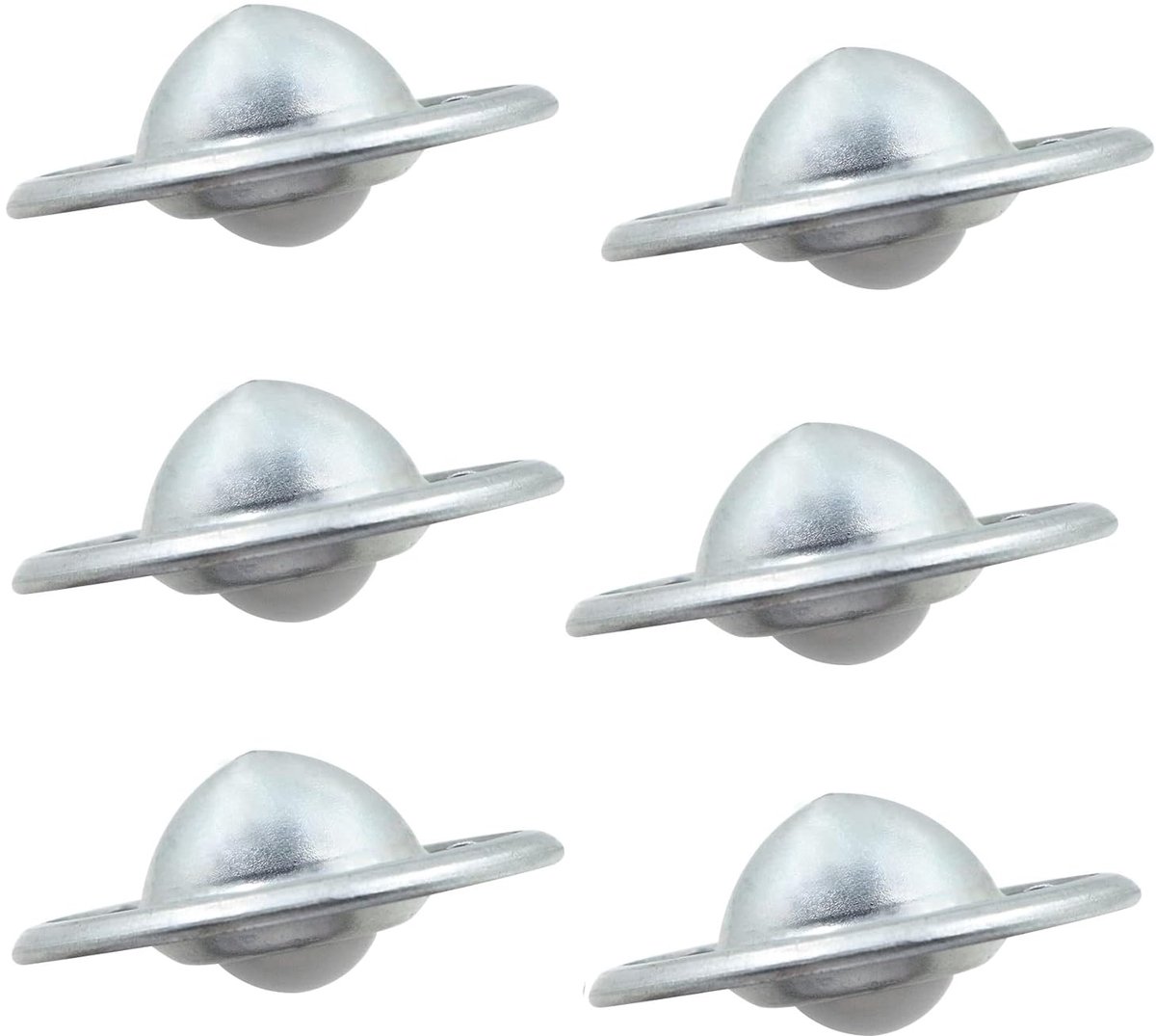 Meubels rollen - 45 mm - nylon lagers - geluidloos draaien - SnelShoppen