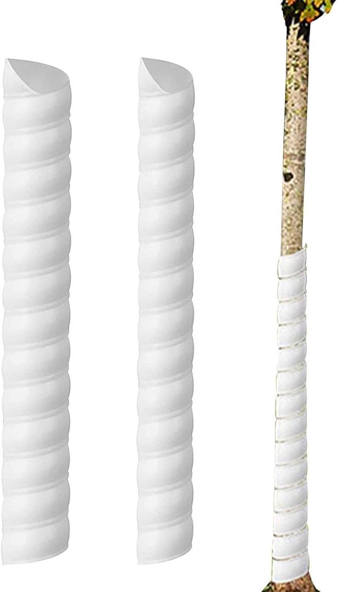 Boomstam Beschermer - Boom Beschermbuis - Bescherming Jonge Bomen - Flexibel en Waterdicht - 40 cm Lengte - Groen
