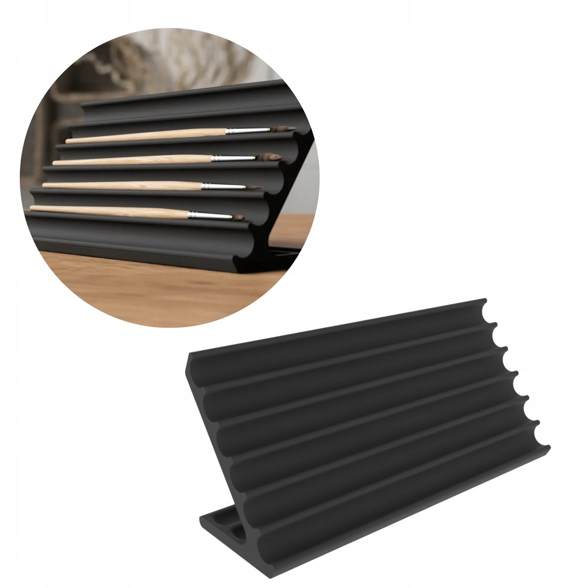 Merkloos Decoratieve Standaard voor Penselen | Bureau Organizer