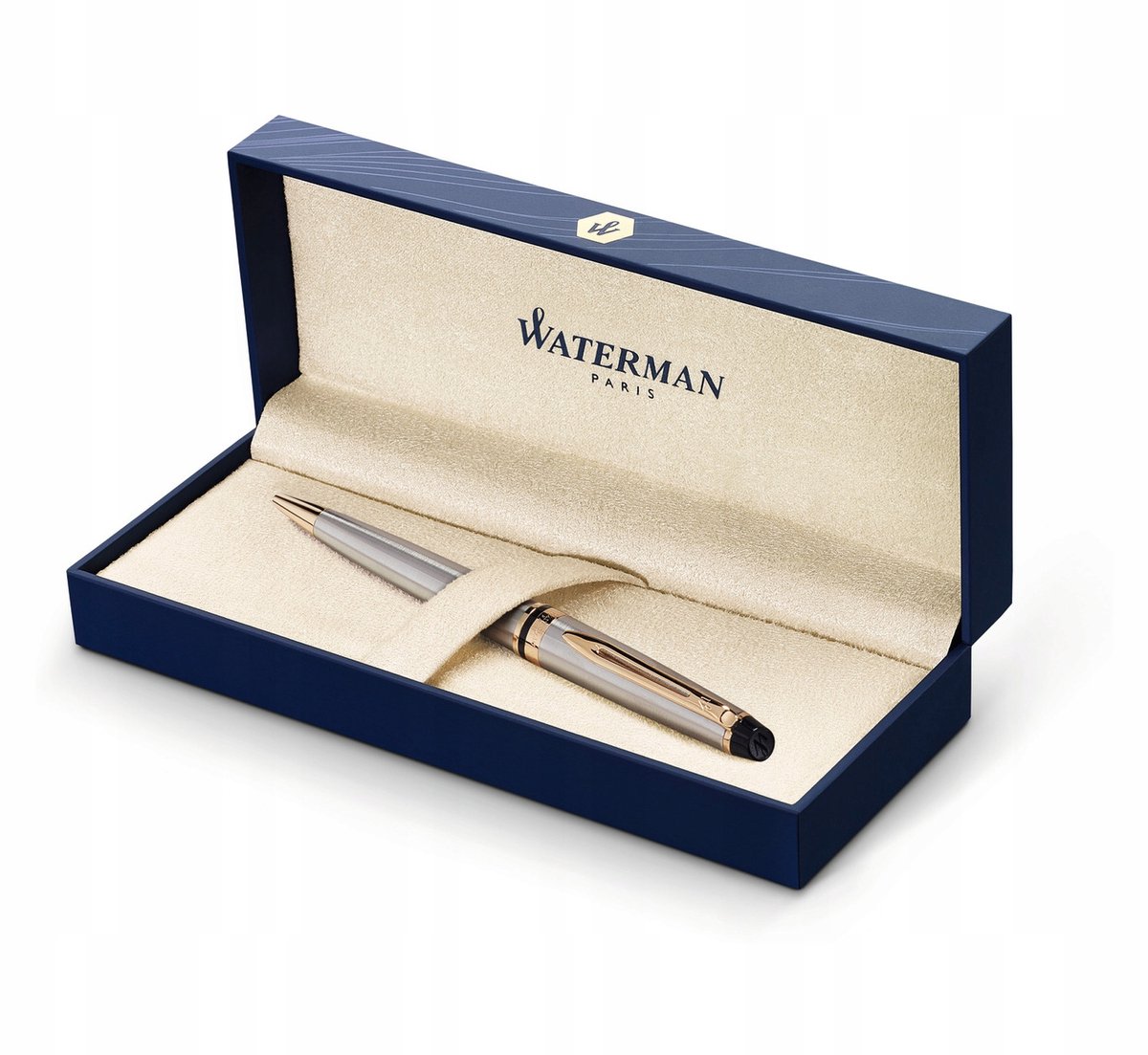 Waterman Expert Zilveren Vulpen - Elegant Schrijven voor Kantoor & School