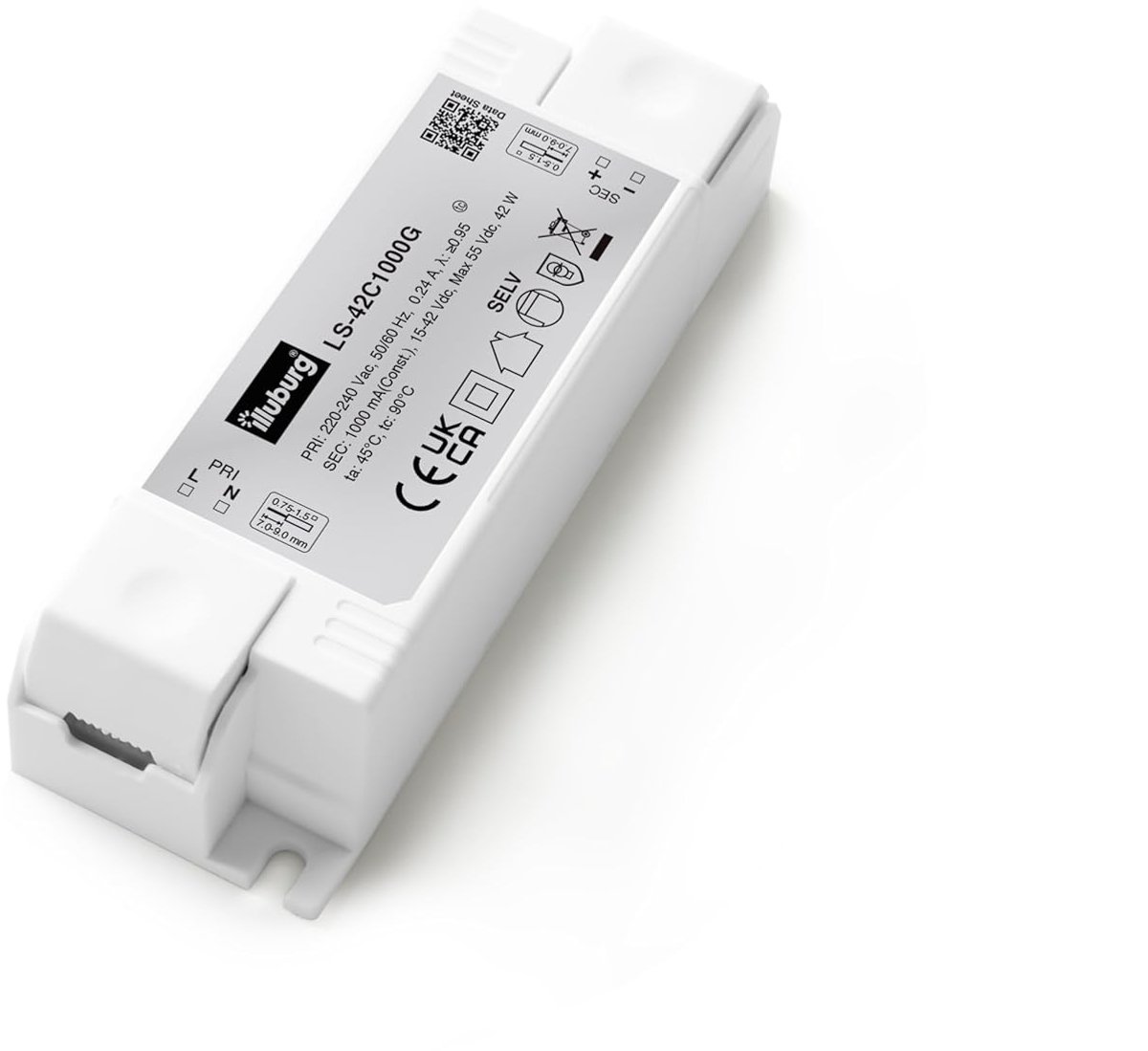 LED transformer 1000mA constant current - 15W tot 42W - flicker free - ideaal voor LED-installaties - ShopVlot