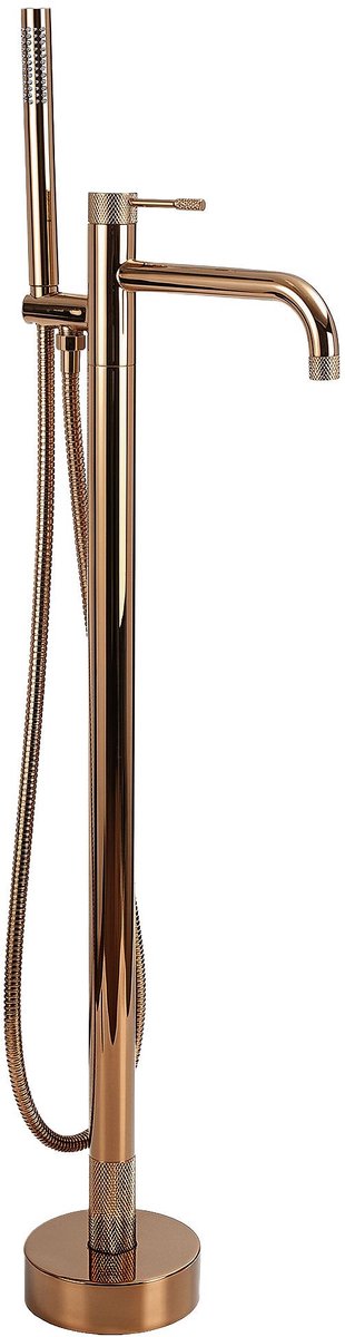 Rea - Vloeren Badmengkraan Venti Copper - 21 x 10 x 115 cm