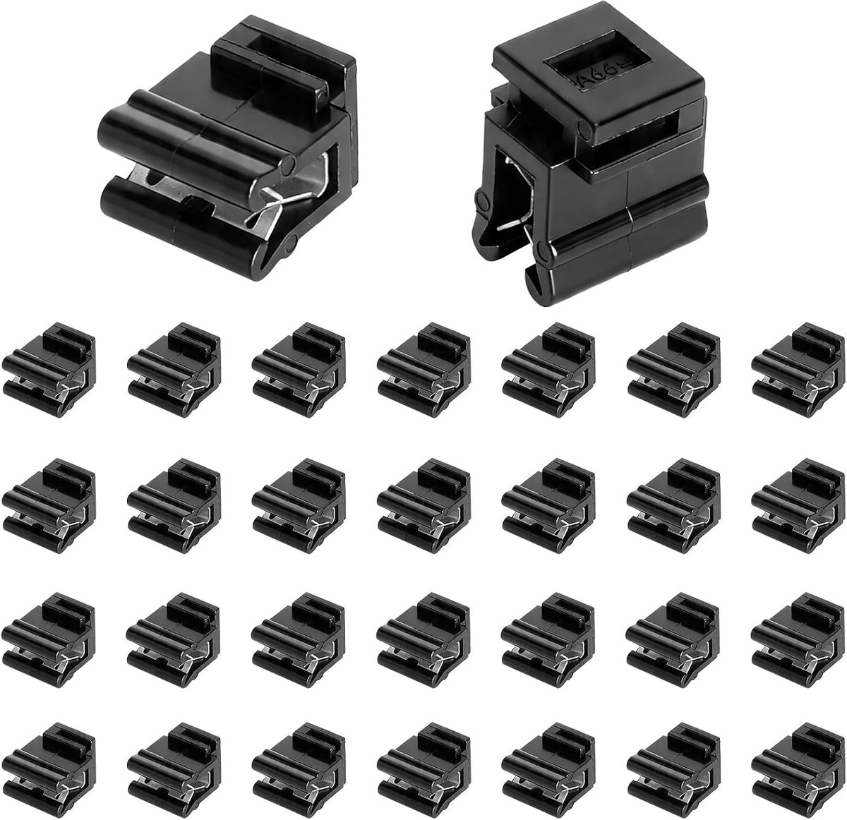 Kabelbinders houder 30 stuks - Geschikt voor platen 1-3 mm - Voor nette kabelmanagement - Ideaal voor voertuigen - SnelShoppen