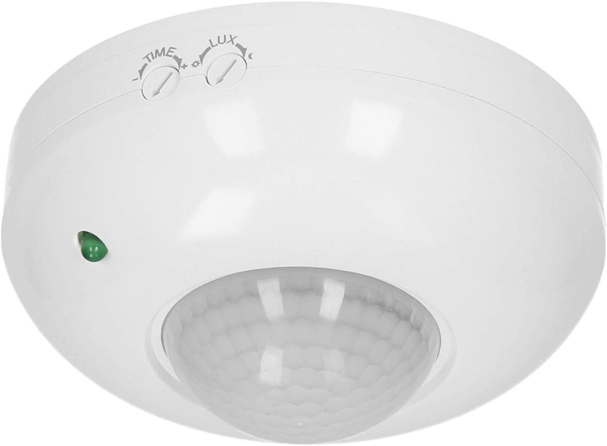 Bewegingssensor binnen - plafondmontage - 360 graden bewegingsdetectie - automatische verlichting - ShopVlot