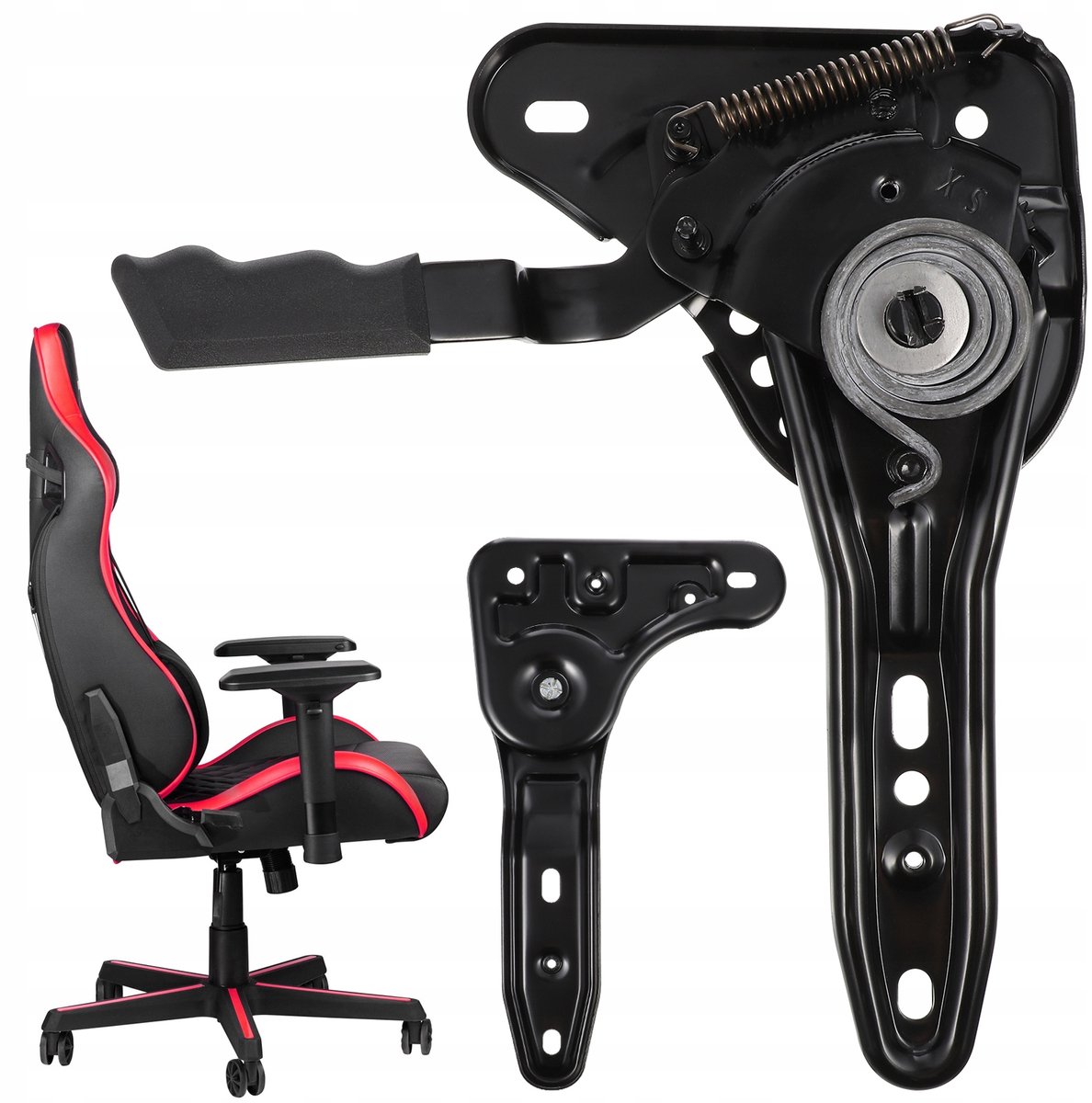 Bureau-/gamingstoel Zithoekverstelling 180°