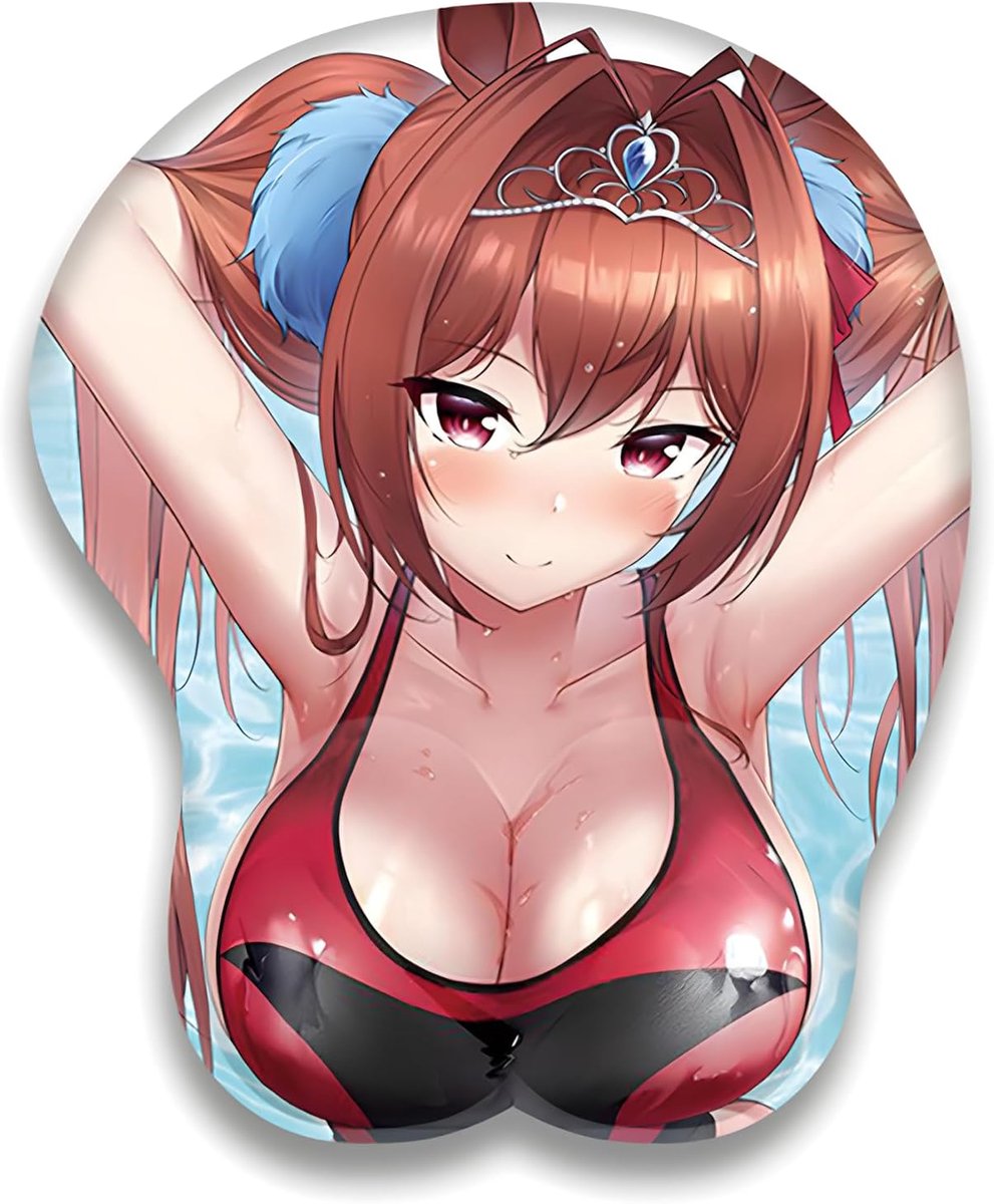 3D gel muismat met polssteun - gaming manga anime Japan - ergonomisch ontwerp - voorkomt polsirritatie - ShopVlot