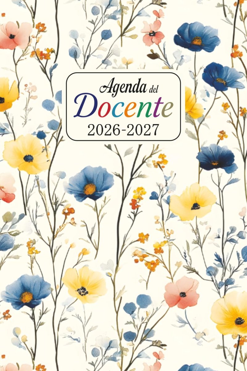 Agenda Del Docente 2026/2027 - A5 formaat - Wekelijks en maandelijks overzicht - Perfect voor docenten - ShopVlot