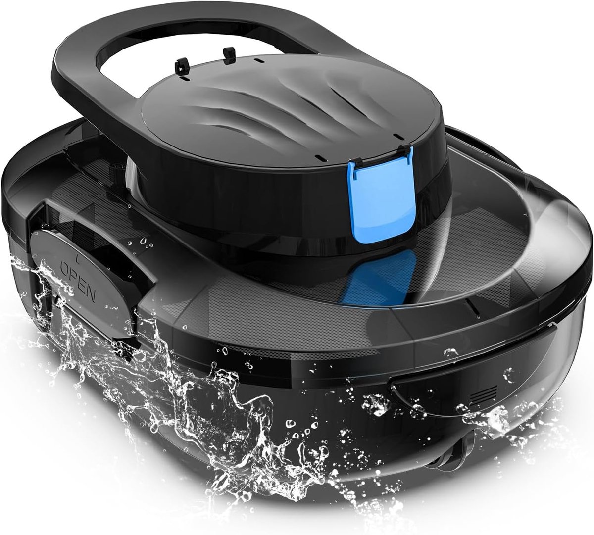 Pool Robot - 120 minuten looptijd - Dubbelmotor - Compact en lichtgewicht - Ideaal voor platte bodem - ShopVlot