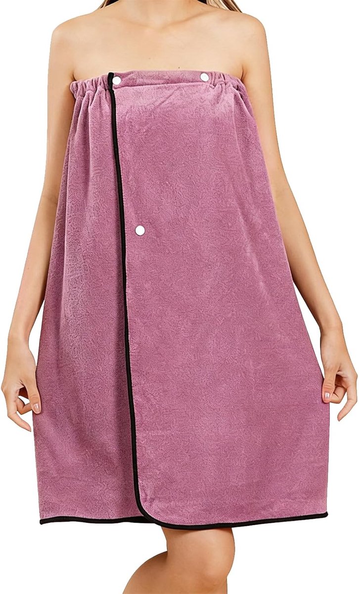 Sauna kilt dames 75 x 140 cm - sneldrogend microvezel - absorberend - ideaal voor sauna en strand - ShopVlot