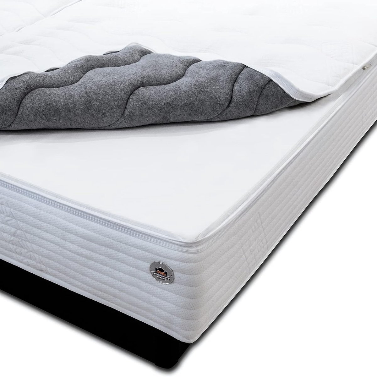 Topliner voor waterbedden 180 x 220 cm - Premium comfort - Hygiënische laag - Verlengt levensduur waterkernen - ShopVlot