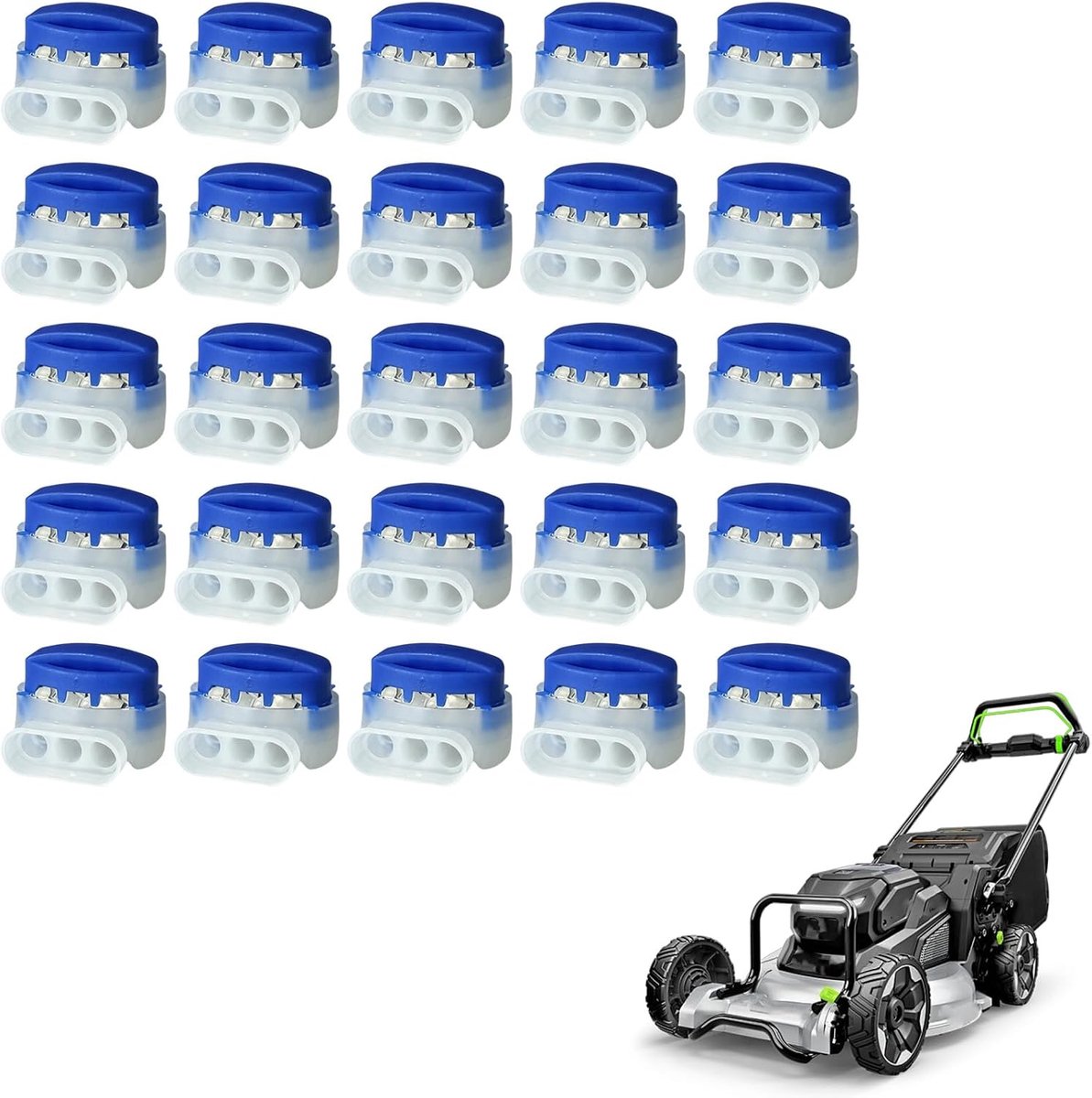 Kabelverbinders voor robotmaaier - waterdichte gelgevulde connector - duurzame installatie en reparatie - 25 stuks - SnelShoppen