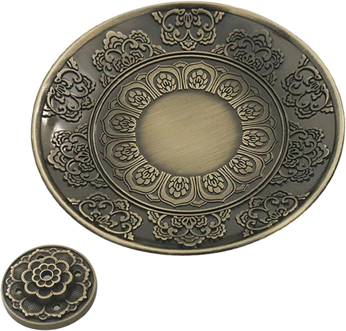Incense Stick Holder - Lotus Design - Removable Ash Catcher - Ideaal voor Meditatie - SnelShoppen