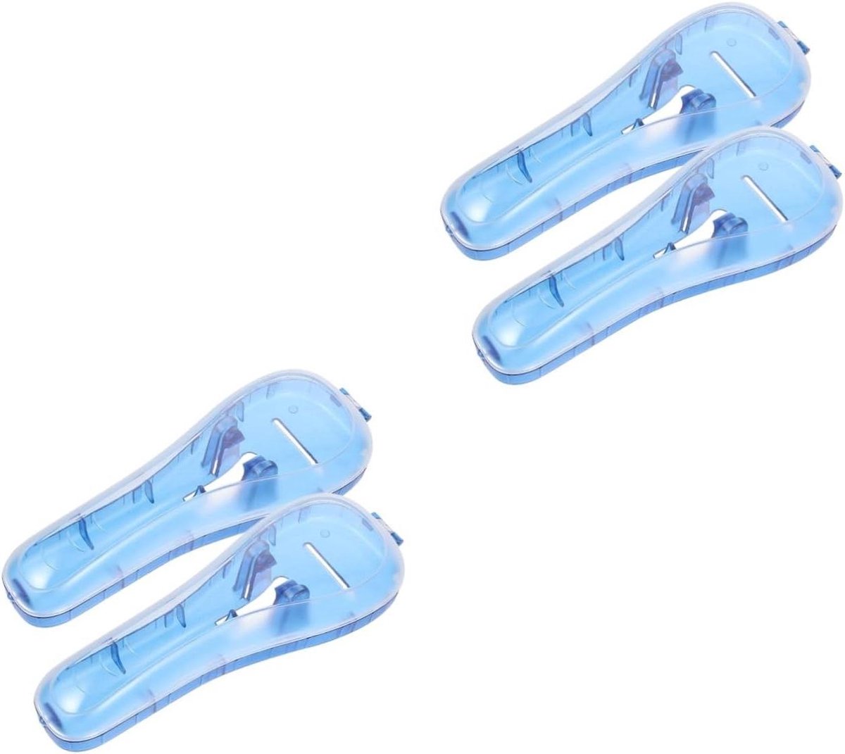 Scheerapparaat Opbergdoos - Scheermes Houder - Reizen en Beschermen - Schokbestendig en Hygiënisch - 16.5x6x3.5cm - Blauw