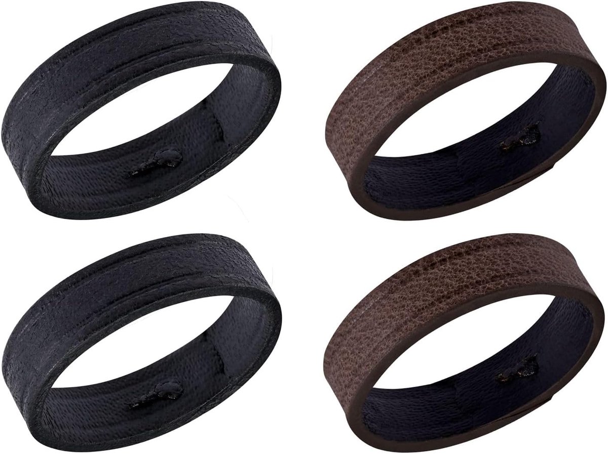 Horlogeband 18mm 20mm 22mm - Leer Vervangloops - Luxe uitstraling - Geschikt voor diverse horloges - SnelShoppen