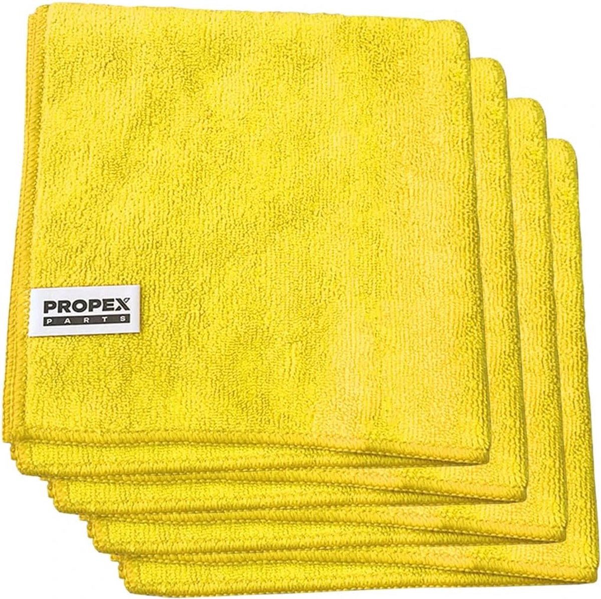 Microfiber doek 40 x 40 cm - Geel - Hoogwaardig - Ideaal voor schoonmaken - ShopVlot