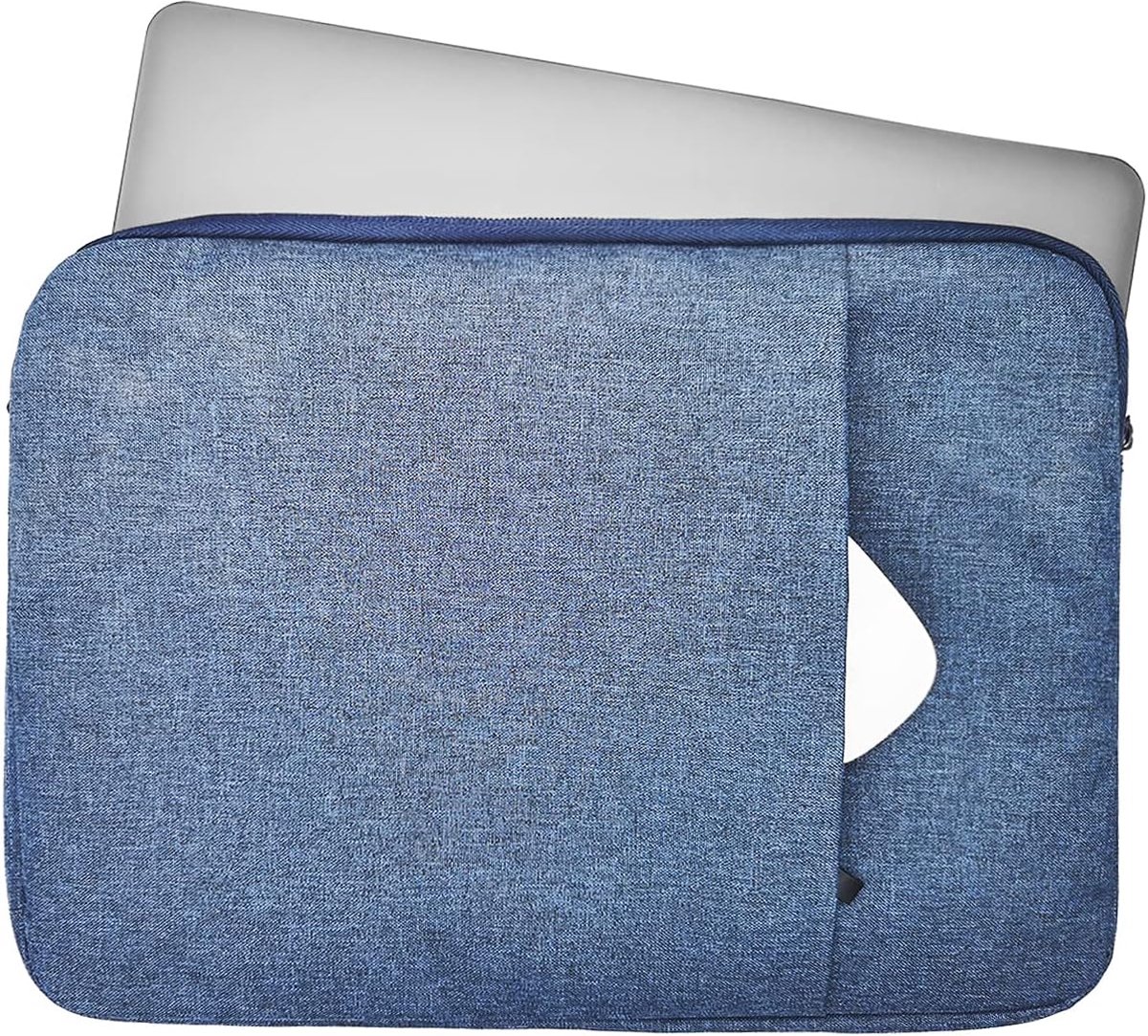 Neopreen sleeve cover 13 inch - lichtblauw - stijlvol ontwerp - optimale bescherming - ShopVlot