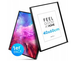 Calias Fotolijst Zwart Hout 40x60 cm met Plexiglas