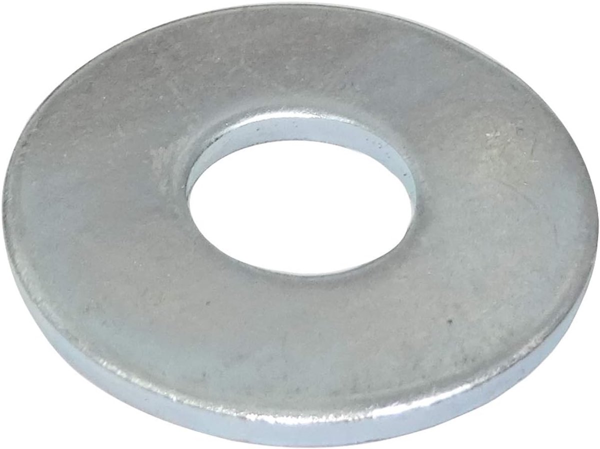 - 20 stuks Vlakke carrosserie-sluitring - M14-40mm - Verzinkt staal - DIN9021 - C44422