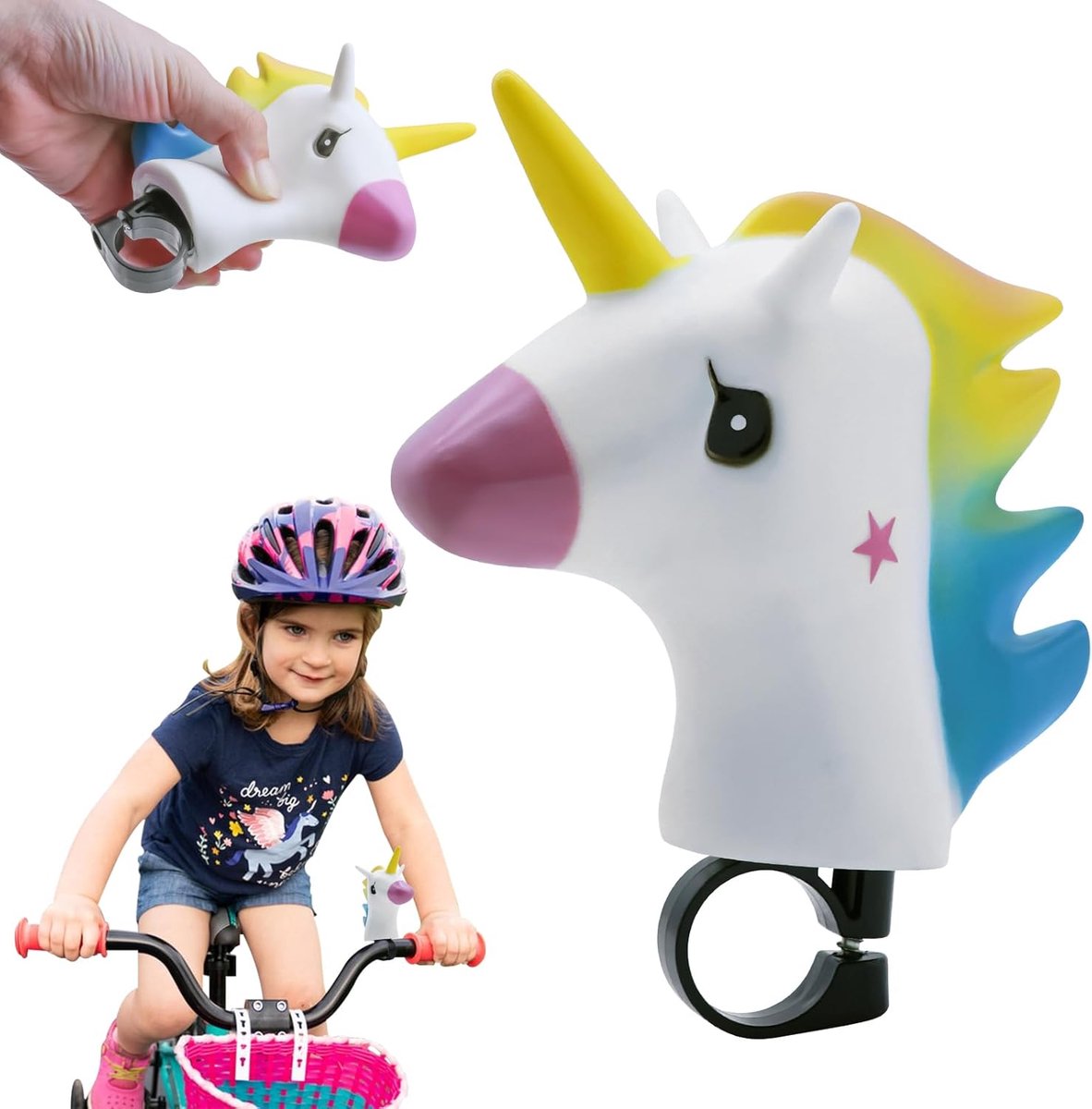Fietsbel voor meisjes en jongens, fietstoeter voor kinderen
