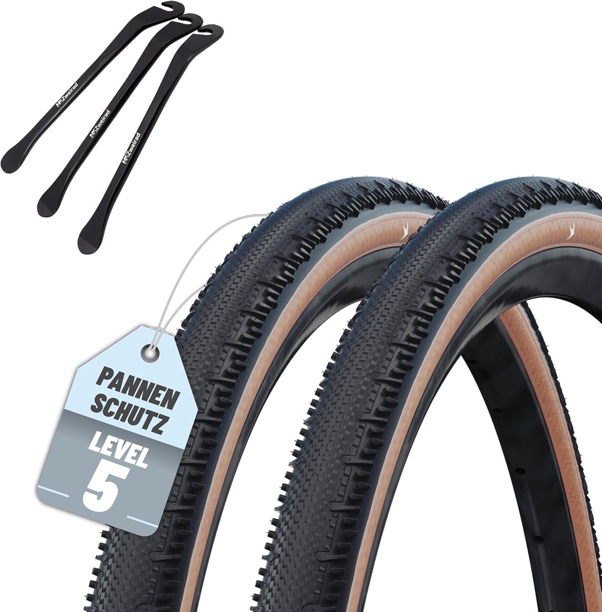 Fietsbanden set van 2 - G-One RS Pro 28 x 1,35 - vouwbanden - minimale rolweerstand voor snelle tochten - SnelShoppen